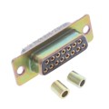 M24308/23-2F - CONN DSUB RCPT 15POS PNL MNT SLD