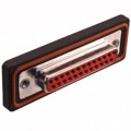 09675256715 - CONN D-SUB RCPT 25POS PNL MNT