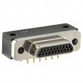 MDM-21PCBR-A174-F222 - CONN MICRO-D PLUG 21POS R/A SLDR