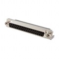 DC37-SL-25 - CONN D-SUB RCPT 37POS R/A SLDR
