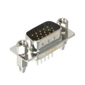 K86X-ED-15P-BRJ - CONN D-SUB HD PLUG 15P VERT SLDR