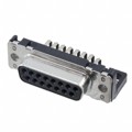 09662526611 - CONN D-SUB RCPT 15POS R/A SLDR