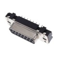 09662115502 - CONN D-SUB RCPT 15POS VERT SLDR