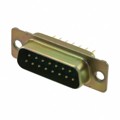 DAM15P300 - CONN D-SUB PLUG 15POS VERT SLDR