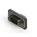 633-W15-262-012 - CONN D-SUB HD PLUG 15P R/A SLDR