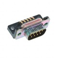 M24308/24-31Z - CONN D-SUB PLUG 9POS R/A SOLDER
