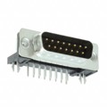 FCE17A15PA410 - CONN D-SUB PLUG 15POS R/A SLDR
