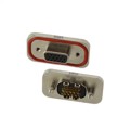 MDBRE15SMAN0 - CONN D-SUB HD RCPT 15POS PNL MNT