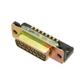 DAMM-15S-L - CONN D-SUB RCPT 15POS R/A SLDR