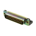 DBMM-25P-L - CONN D-SUB PLUG 25POS R/A SLDR