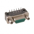 DCCM15PCBRPN - CONN MICRO-D PLUG 15POS R/A SLDR