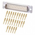 DBMA25PF225 - CONN D-SUB PLUG 25POS PNL MNT