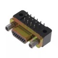 MDM-15PCBRM7 - CONN MICRO-D PLUG 15POS R/A SLDR