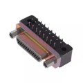 MDM-25PCBRM7 - CONN MICRO-D PLUG 25POS R/A SLDR