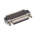 MDLM-37PCBRP-F222 - CONN MICRO-D PLUG 37POS R/A SLDR