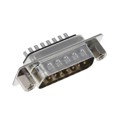 L717SDA15PVFM - CONN D-SUB PLUG 15POS SLDR CUP