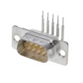 DE09P564CTXLF - CONN D-SUB PLUG 9POS R/A SLDR