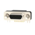 581-M15-113L461 - CONN MICRO-D MALE 15P RA PCB 15U