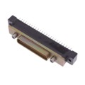 M83513/27-H01CP - 100 POS RCPT STRAIGHT PCB CD PLT