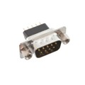 DE09-PE-1-JS - CONN D-SUB PLUG 9POS VERT SLDR