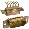 173-E15-111-001 - CONN D-SUB PLUG 15POS R/A SLDR