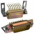 174-E15-111R241 - CONN D-SUB PLUG 15POS R/A SLDR