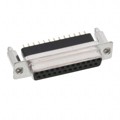 DB25-SE-1-BL - CONN D-SUB RCPT 25POS VERT SLDR
