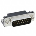 RDAD-15P(55) - CONN D-SUB PLUG 15POS R/A SLDR