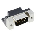 RDED-9PE-LN(55) - CONN D-SUB PLUG 9POS R/A SLDR