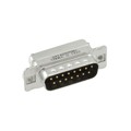 241A29250X - CONN D-SUB PLUG 15POS SLDR CUP