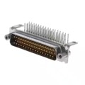 DDMD50PJF225 - CONN D-SUB PLUG 50POS R/A SLDR