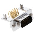 781-M15-113R141 - CONN D-SUB HD PLUG 15P R/A SLDR