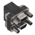 0836199003 - CONN MICRO-D PLUG 9POS R/A SLDR
