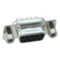 L77SDE09SVF - CONN D-SUB RCPT 9POS SLDR CUP