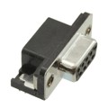 L77SDE09SA4CH4R - CONN D-SUB RCPT 9POS R/A SLDR