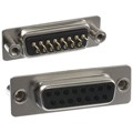 171-015-213R021 - CONN D-SUB RCPT 15P PNL MNT SLDR