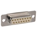 172-E15-213R001 - CONN D-SUB RCPT 15P PNL MNT SLDR