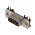 K202XHT-E15S-N - CONN D-SUB HD RCPT 15POS SMD R/A