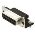 747845-4 - CONN D-SUB RCPT 15POS R/A SLDR