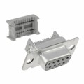 8309-7000 - CONN D-SUB RCPT 9POS PNL MNT IDC