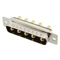 681M5W5103L001 - CONN D-SUB PLUG 5P PNL MNT SLDR