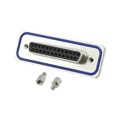 15-000473 - CONN D-SUB RCPT 25P PNL MNT SLDR