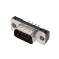 DE09-PA-M1 - CONN D-SUB PLUG 9POS VERT SLDR