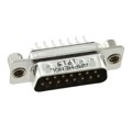 L717SDAH15POL2 - CONN D-SUB PLUG 15POS VERT SLDR