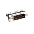 D15P33E6GV00LF - CONN D-SUB PLUG 15POS R/A SLDR