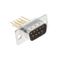 DE09-PT-2 - CONN D-SUB PLUG 9POS VERT WW