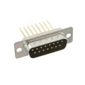 DA15-PT-2 - CONN D-SUB PLUG 15POS VERT WW