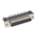 D25S33E6GX00LF - CONN D-SUB RCPT 25POS R/A SLDR
