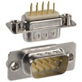 172-E09-113R011 - CONN D-SUB PLUG 9P PNL MNT SLDR