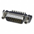 09652626813 - CONN D-SUB PLUG 15POS R/A SLDR